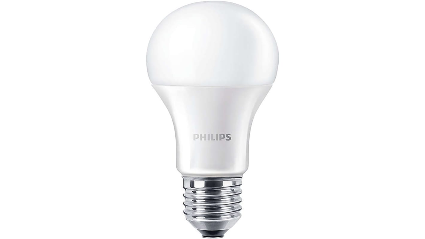 Bombilla LED Philips, CorePro, 240 V, 11 W, casquillo E27, Blanco Cálido, 2700K, 1055 lm, 15000h