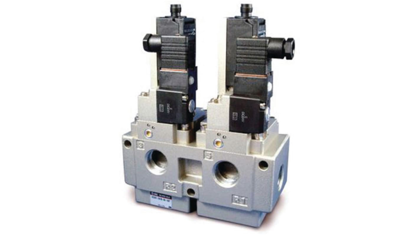 SMC Pneumatic Solenoid Valve - VG342 Series