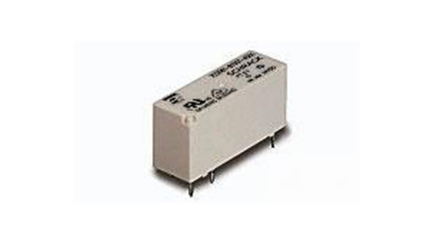 TE Connectivity PCB Mount Power Relay, 5V dc Coil, 8A Switching Current, SPST