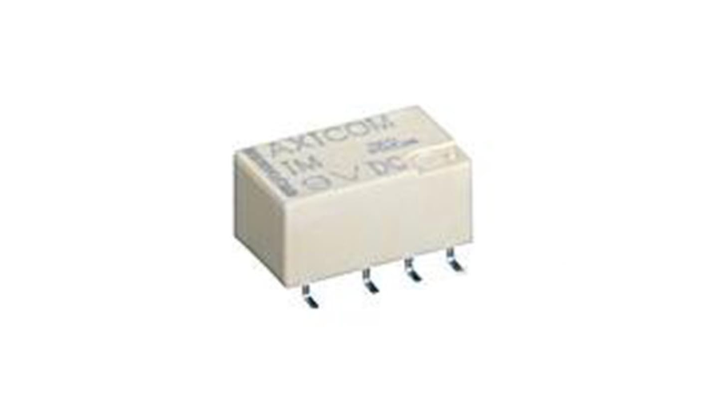 TE Connectivity Surface Mount Signal Relay, 5V dc Coil, 2A Switching Current, DPDT