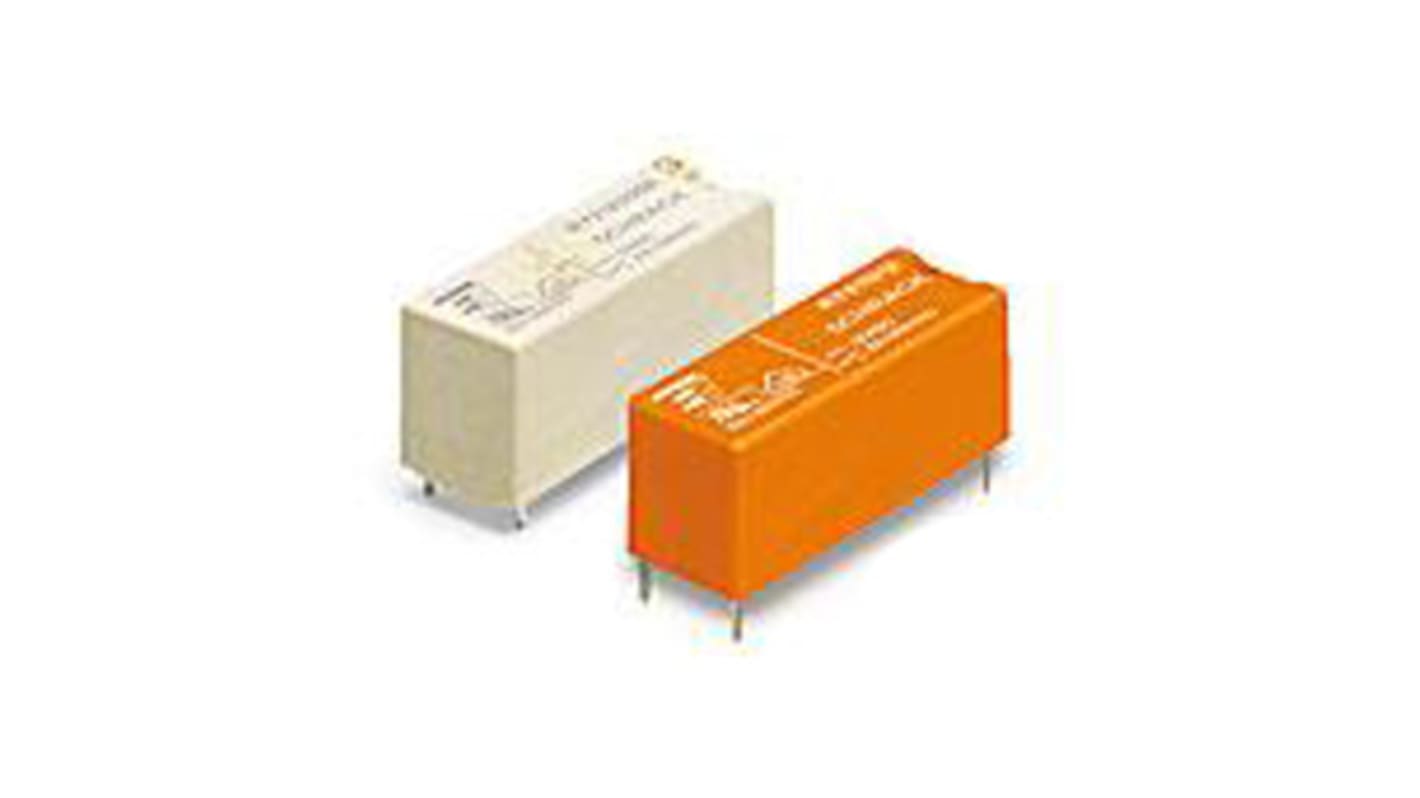 TE Connectivity PCB Mount Power Relay, 5V dc Coil, 8A Switching Current, SPDT