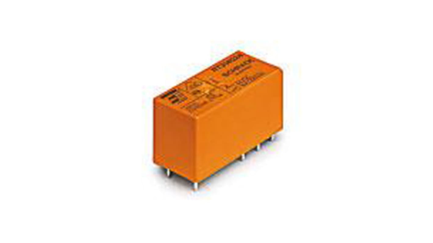 Relé de potencia con enclavamiento TE Connectivity Schrack de 1 polo, SPST, bobina 12V dc, 16A, enchufable