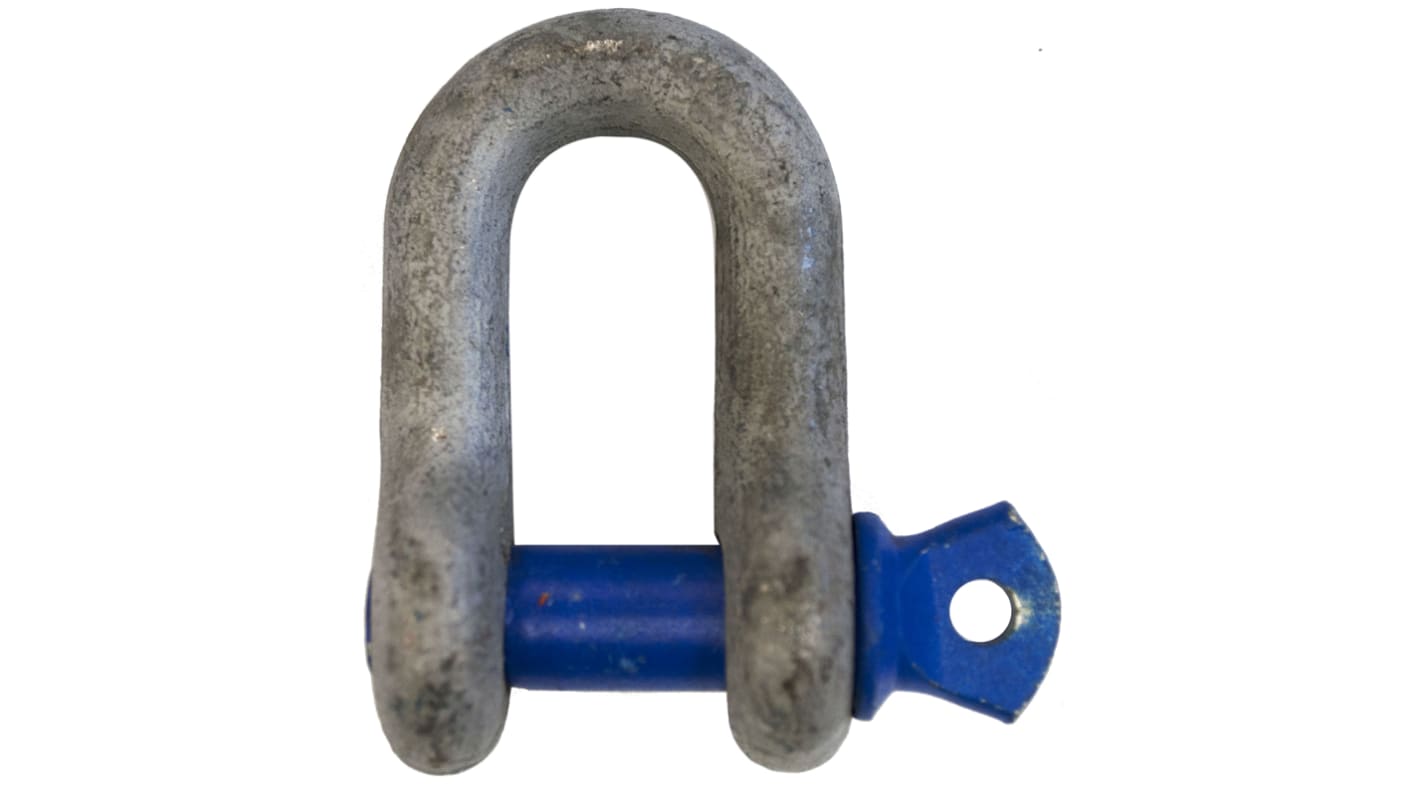 RS PRO D-Shackle, Alloy Steel, 1t