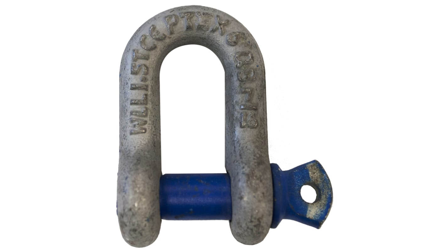 RS PRO D-Shackle, Alloy Steel, 1.5t