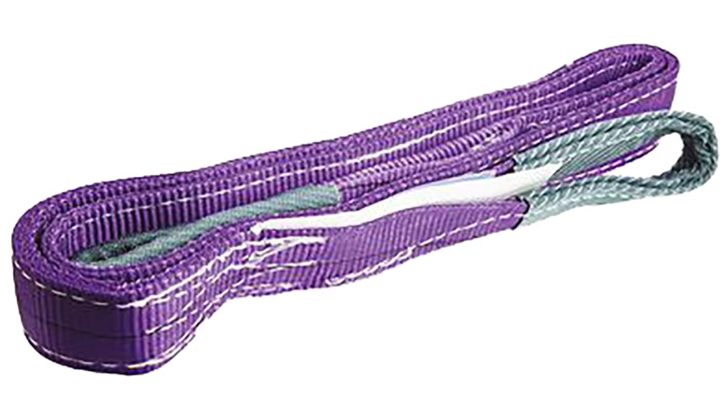 Imbracature di sollevamento RS PRO, 1t, lunghezza 6m, col. Porpora