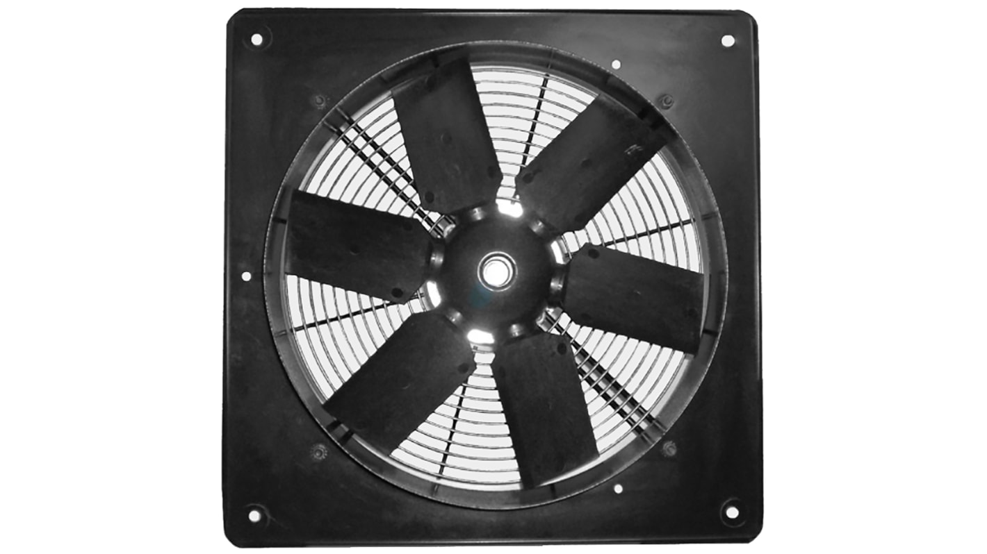 Ventilateur plat axial, diamètre: 500mm, puissance max. 420W, 1300tr/min, 230 V c.a., 400 V c.a.