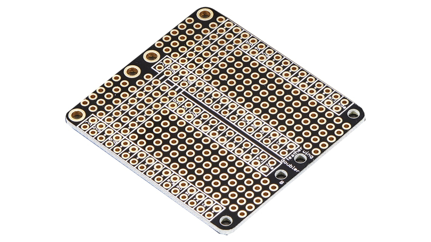 2890, Breadboard Prototyping Board 50.9 x 47 x 1.6mm RS