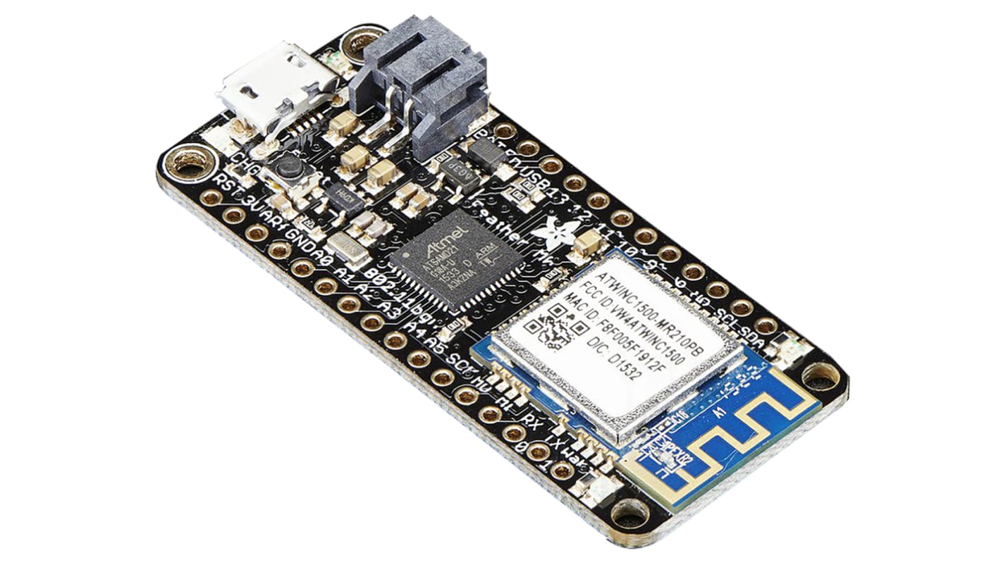 ADAFRUIT INDUSTRIES Feather M0 WiFi Development Board Cortex-M0 ATSAMD21G18