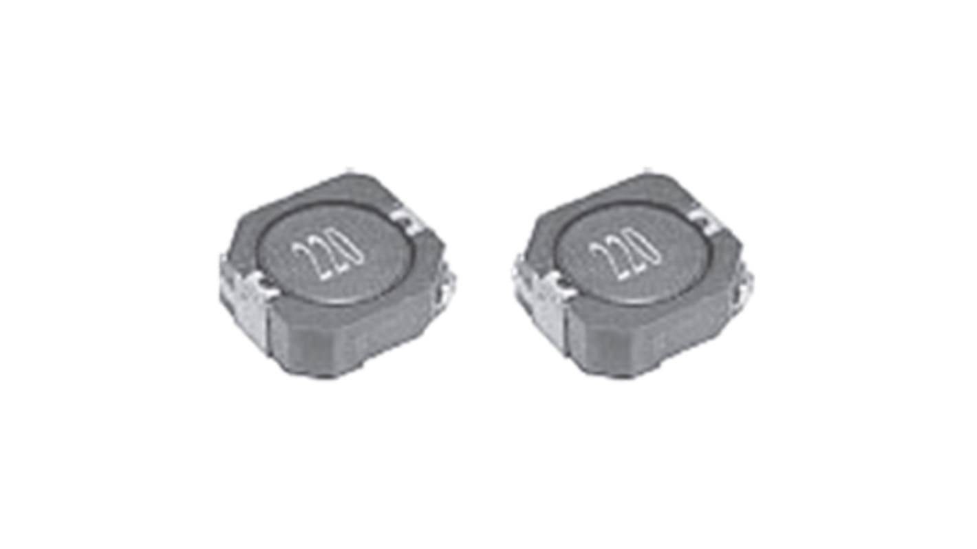 RS PRO, 0105 Shielded Wire-wound SMD Inductor 220 μH ±25% Shielded 940mA Idc