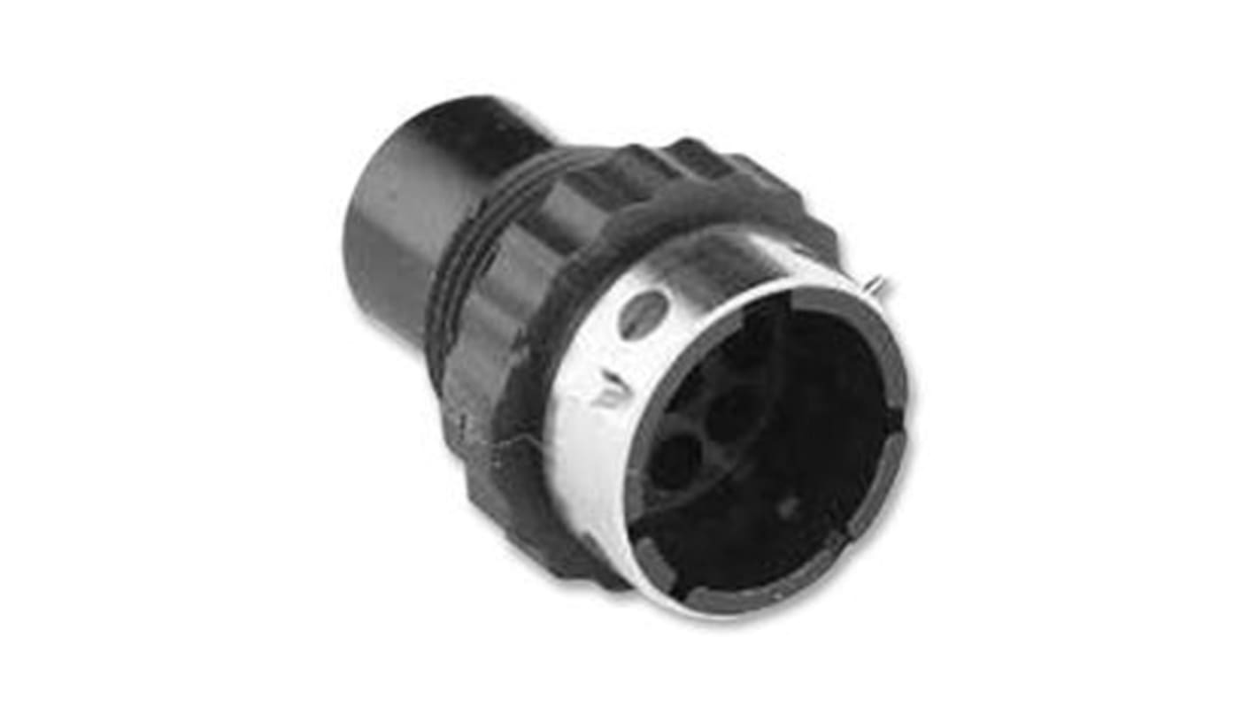 Conector circular Souriau Sunbank by Eaton macho serie UTG de 4 vías macho, tamaño carcasa 10, montaje aéreo, IP65