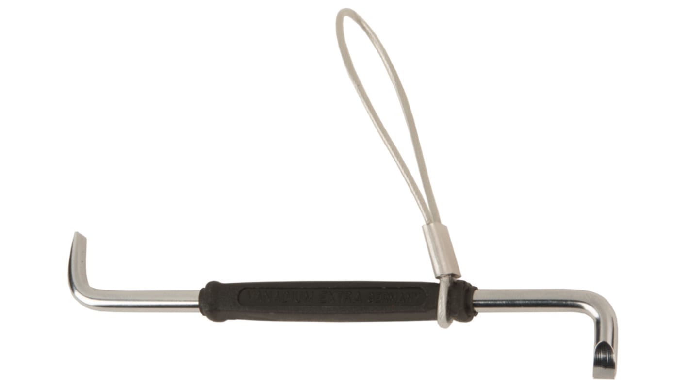 Pravoúhlý šroubovák, dělka lopatky: 15 mm Pravoúhlý šroubovák Plochý hrot 4 x 0,8 mm Bahco