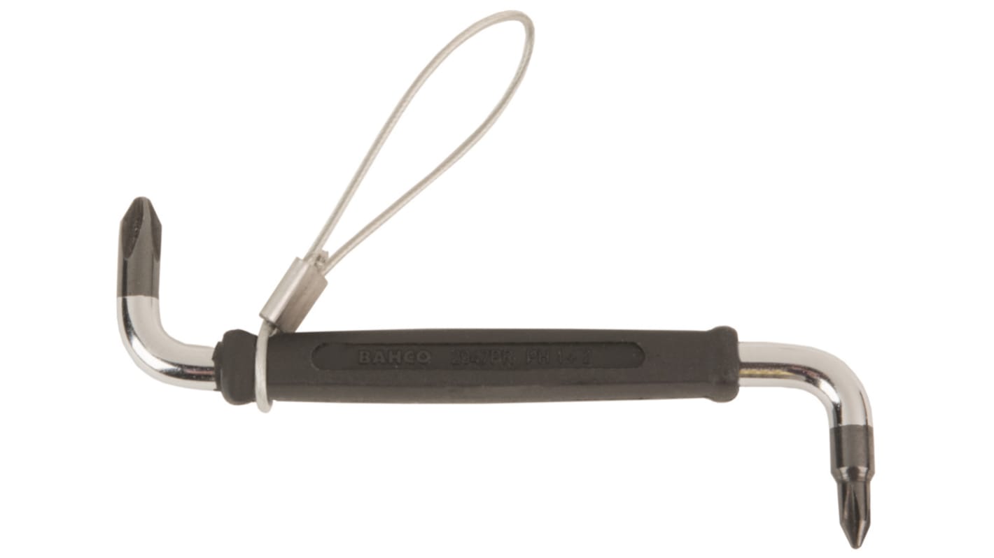 TAH2047PR12 Bahco Phillips Right Angle Screwdriver, PH1, PH2 Tip