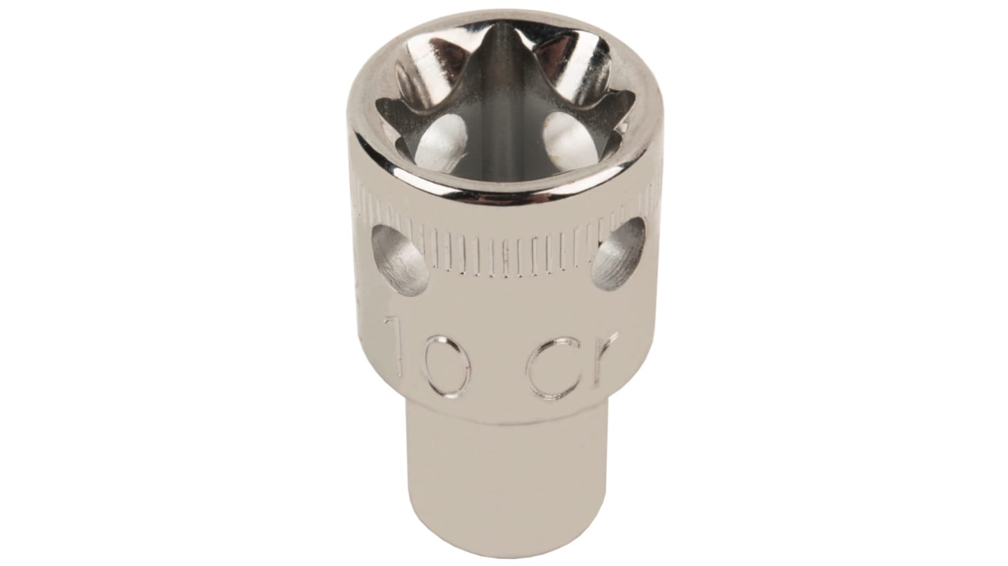 Bahco 1/2 in Drive 10mm Standard Socket, 12 point, 38 mm Overall Length