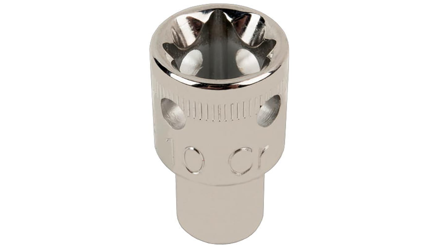 Bahco 1/2 in Drive 1/2in Standard Socket, 12 point, 38 mm Overall Length