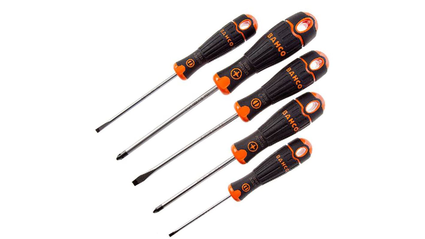 Bahco B219.008 Phillips; Slotted Screwdriver Set, 8-Piece