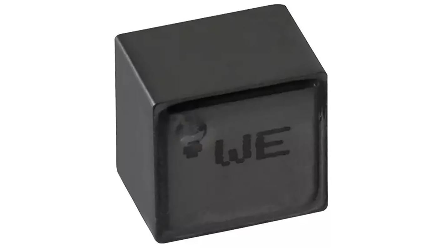 Wurth, WE-XHMI, 6060 Shielded Wire-wound SMD Inductor with a Powdered Iron Core, 10 μH ±20% Wire-Wound 5A Idc