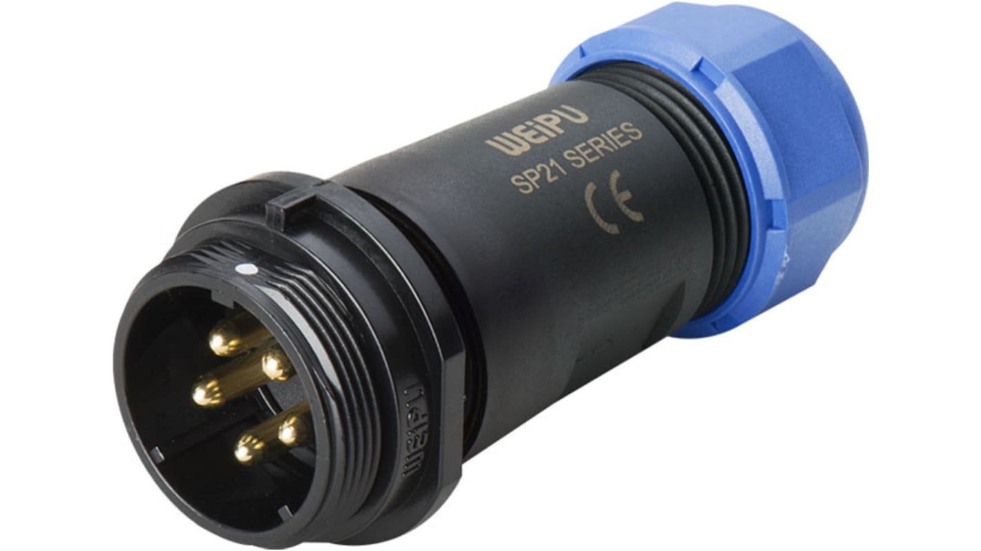 RS PRO Circular Connector, 3 Contacts, Cable Mount, Plug, Male, IP68