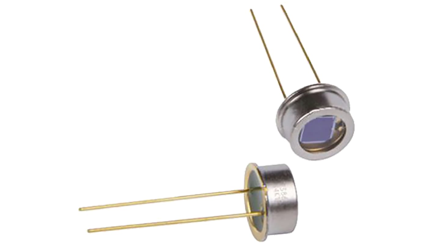 Hamamatsu, S1223 IR + Visible Light Si Photodiode, Through Hole TO-5