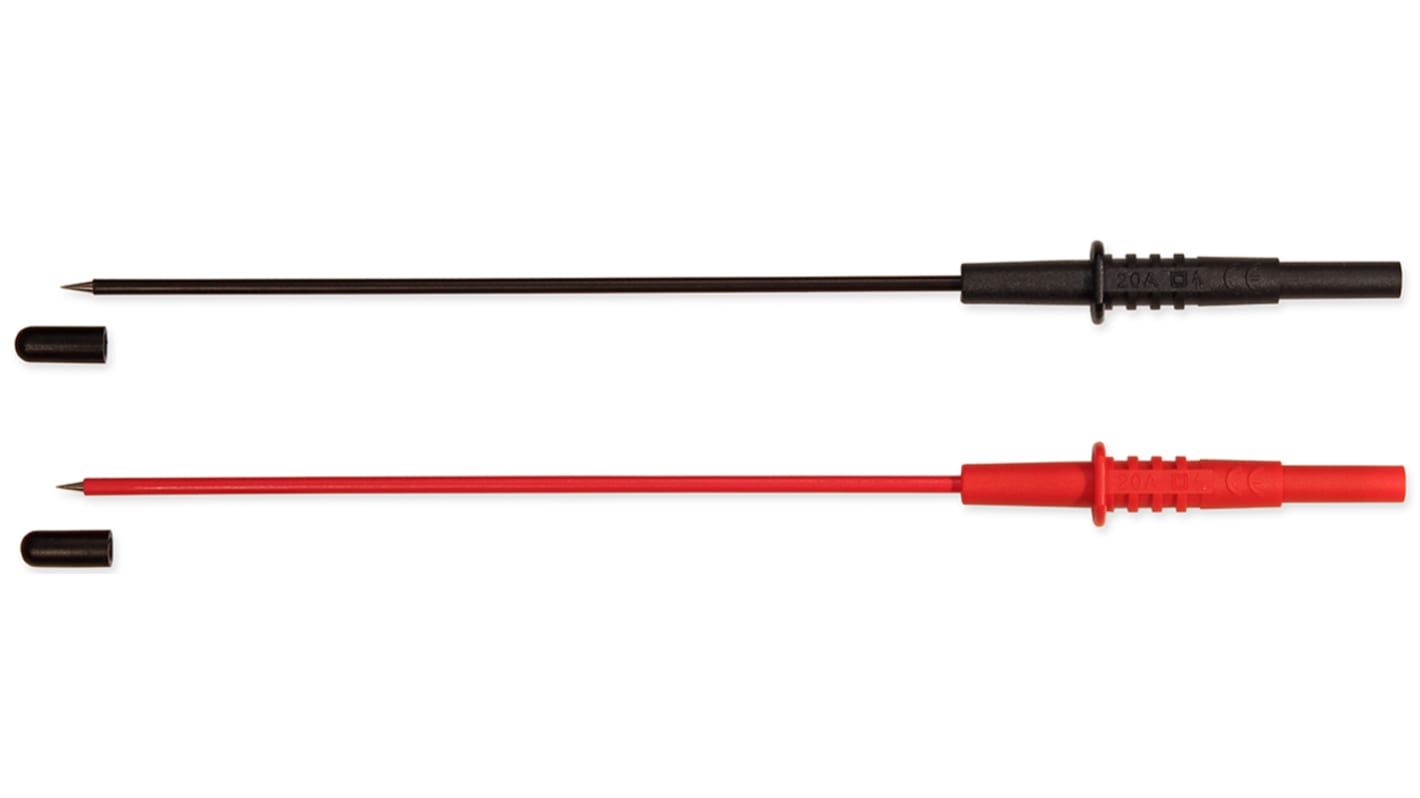 RS PRO Test Lead Kit, CAT II, 20A RS