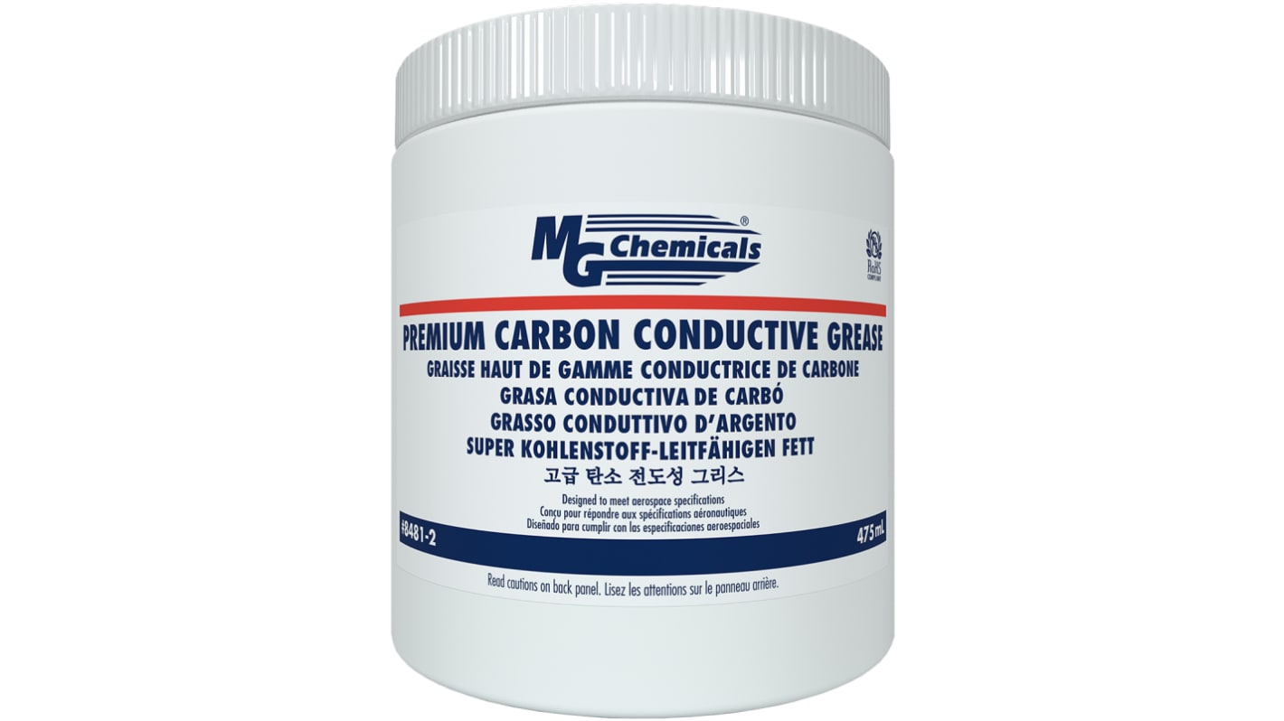 Graisse Conductrice au carbone MG Chemicals, Bac de 454 ml