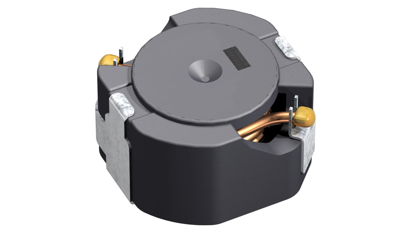 TDK, CLF-NI-D Shielded Wire-wound SMD Inductor with a Ferrite Core, 15 μH ±20% Wire-Wound 5.1A Idc