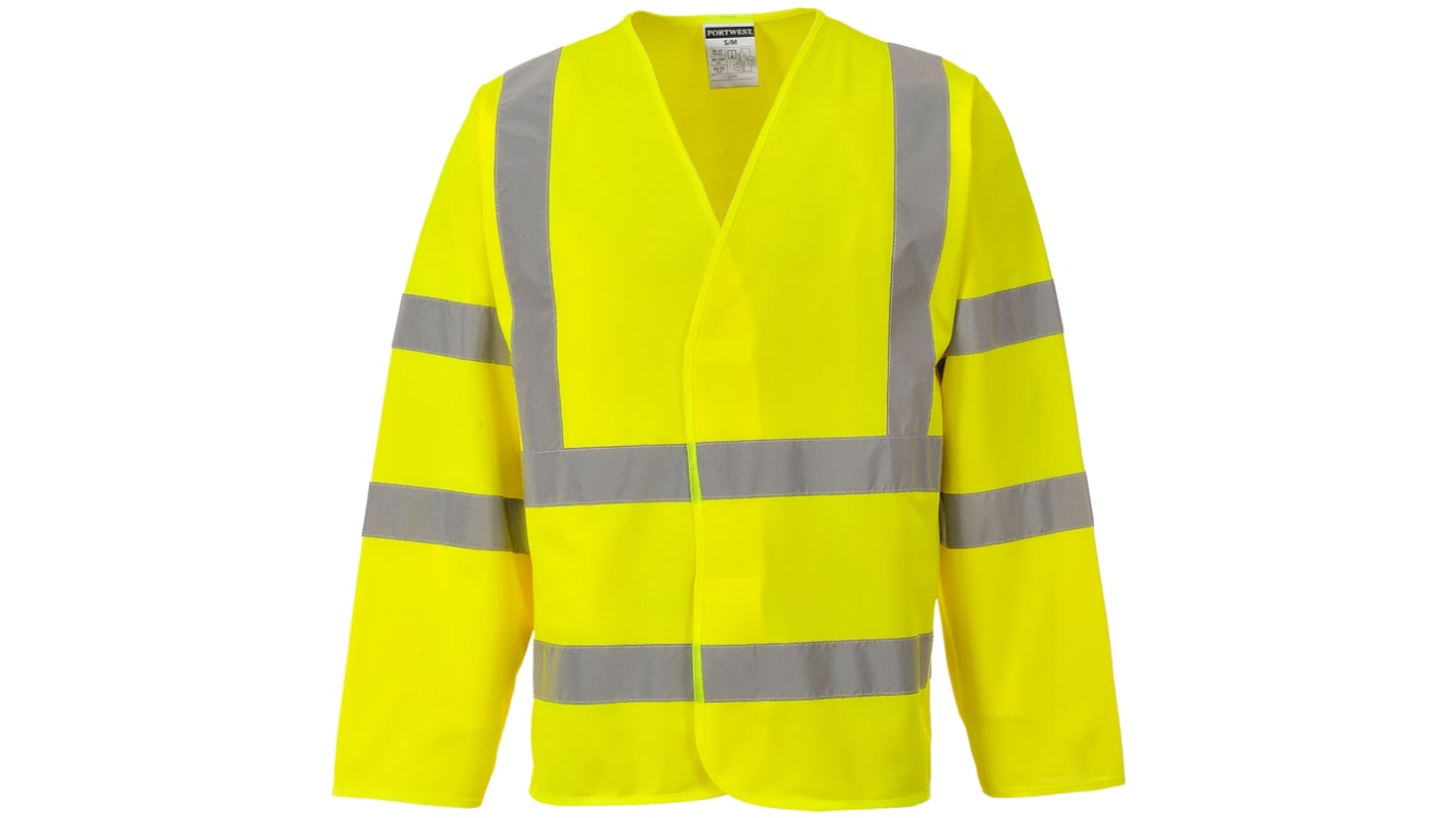 Reflexní vesta, SC: XXL až XXXL, Žlutá, Polyester 2 EN20471 třída 3
