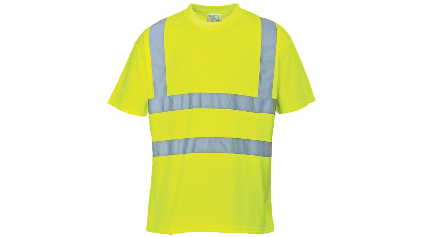 RS PRO Yellow Unisex Hi Vis T-Shirt, S