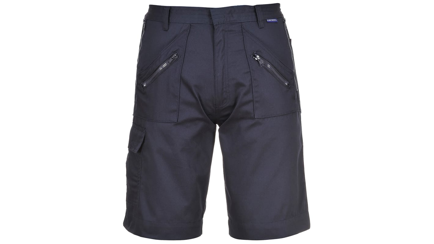 RS PRO Marineblå Arbejdsshorts, L, Polycotton