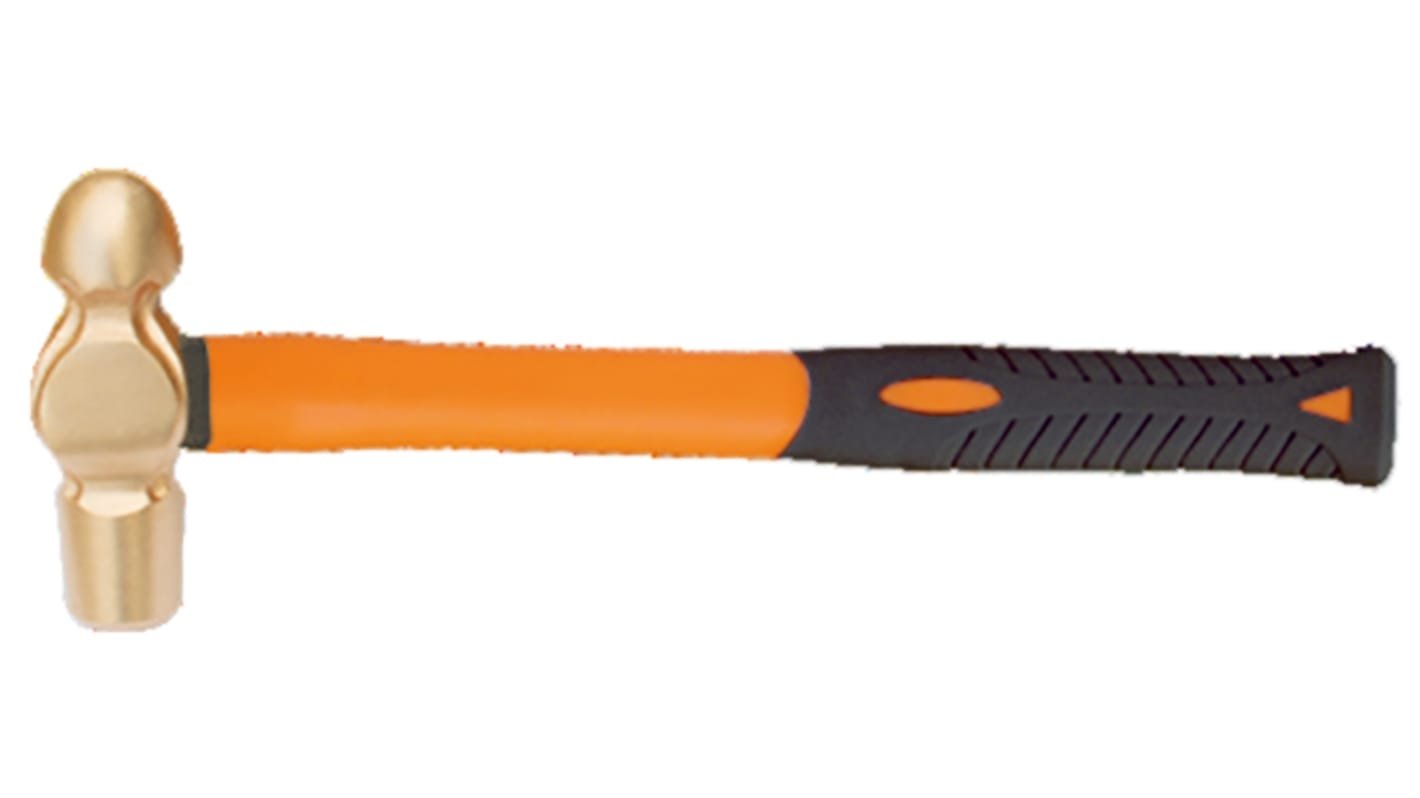 Bahco Aluminium; Bronze Ball-Pein Hammer with Fibreglass Handle, 680g