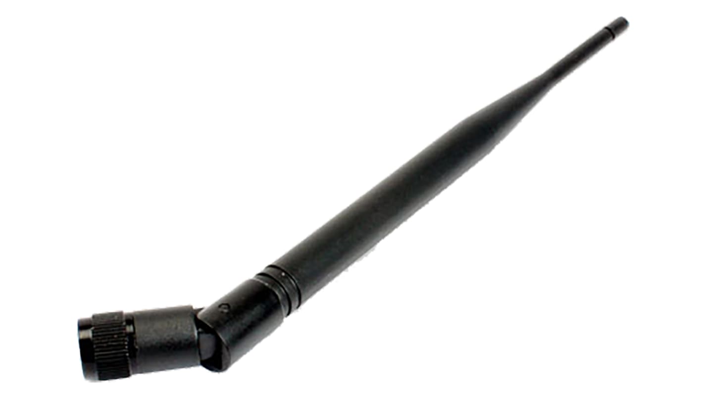 Siretta DELTA6A/x/SMAM/S/S/11 Whip Multiband Antenna with SMA Connector, 2G (GSM/GPRS), 3G (UTMS), 4G, 4G (LTE Cat-M),