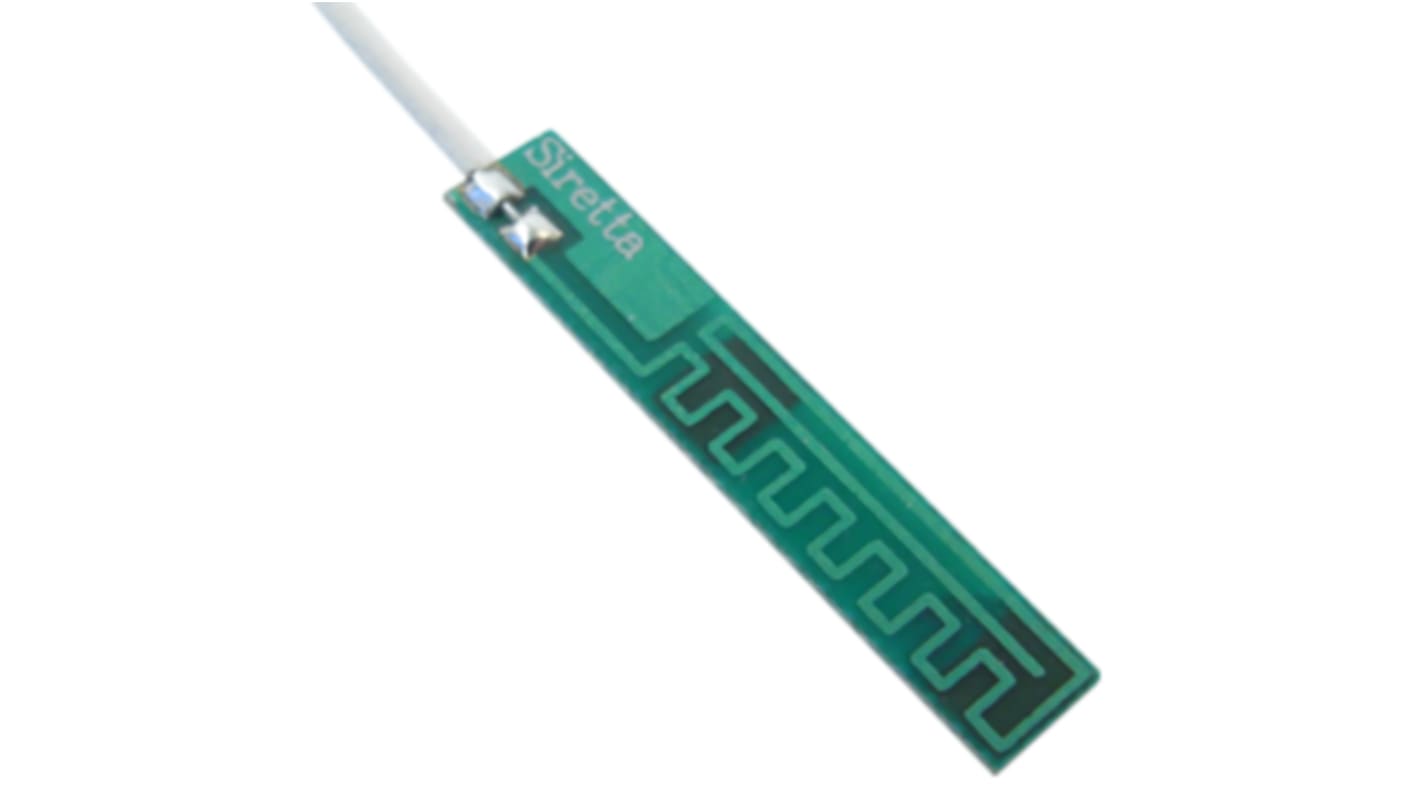 Omnidirectionnelle Antenne multibande Siretta ECHO1A/0.2M/IPEX/S/S/11 PCB PCB, Interne IPEX 3.66dBi 2G (GSM/GPRS), 3G