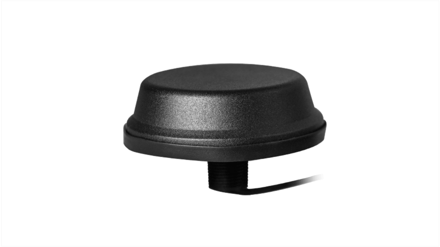 Siretta TANGO23/0.5M/SMAM/S/RP/19 Puck WiFi Antenna with SMA RP Connector, Wi-Fi, Wi-Fi (Dual Band), Omni-directional,