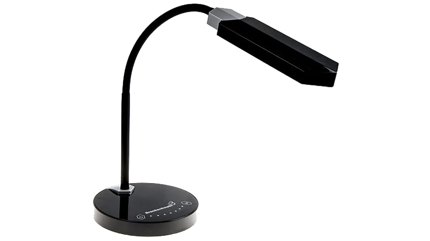 Lámpara de escritorio LED RS PRO, Brazo Ajustable, 100 → 240 V ac, 6 W