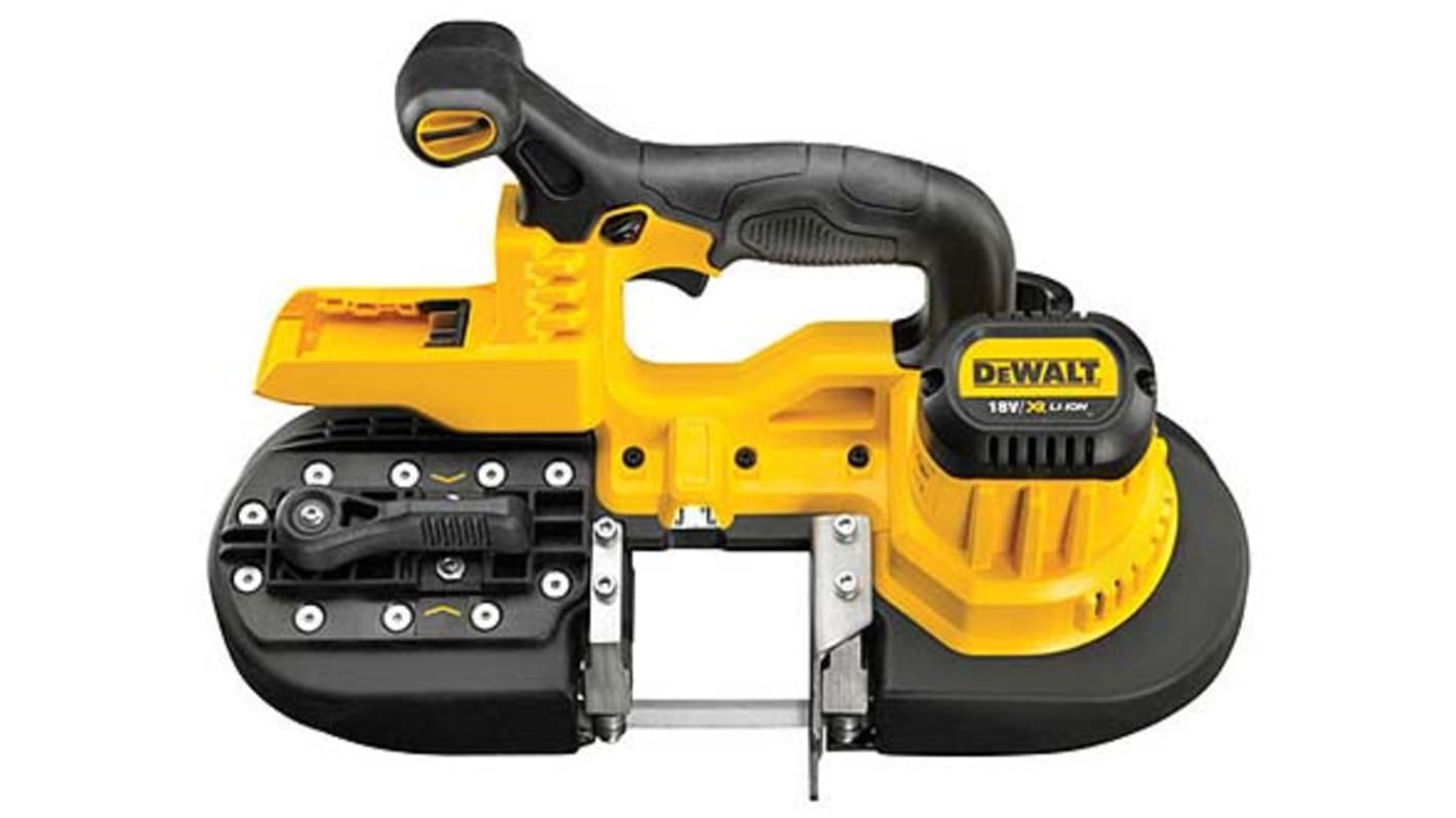 DeWALT Båndsav, Horisontal, klippekapacitet 63 mm, 3.9kg , 18 V