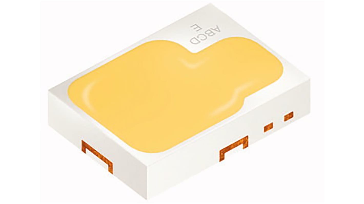 LED ams OSRAM SYNIOS P2720, Amarillo, Vf= 2,95 V, 22,4 → 40 lm, 120°, mont. superficial, multiled