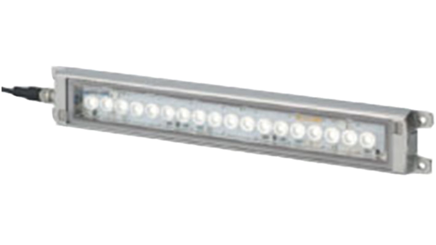 CLK3C-24AG-CD, Barra luminosa LED Patlite modelo CLK, 24 V dc, 12,5 W,  long. 300 mm, IP66G, IP67G, IP69K