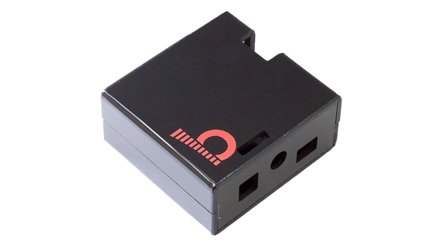 Pi Supply  Case for use with JustBoom DAC & Amp Boards, Raspberry Pi 2, Raspberry Pi 3, Raspberry Pi B+ in Black