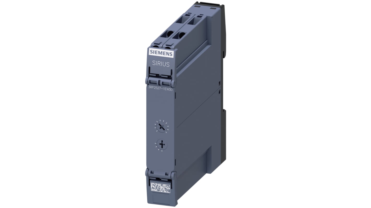 Timer Relay Siemens, intervallo 0.05 → 240s, 1 poli, SPST, Guida DIN