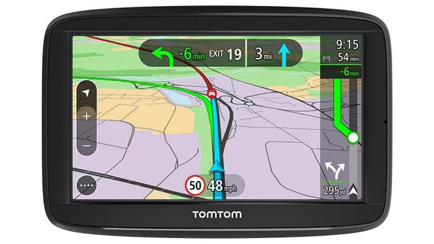 TomTom VIA 52 Kfz Navigationsgerät, 130mm Display 480 x 272pixels Touchscreen Farbdisplay, 144.5 x 23.8 x 90.5mm