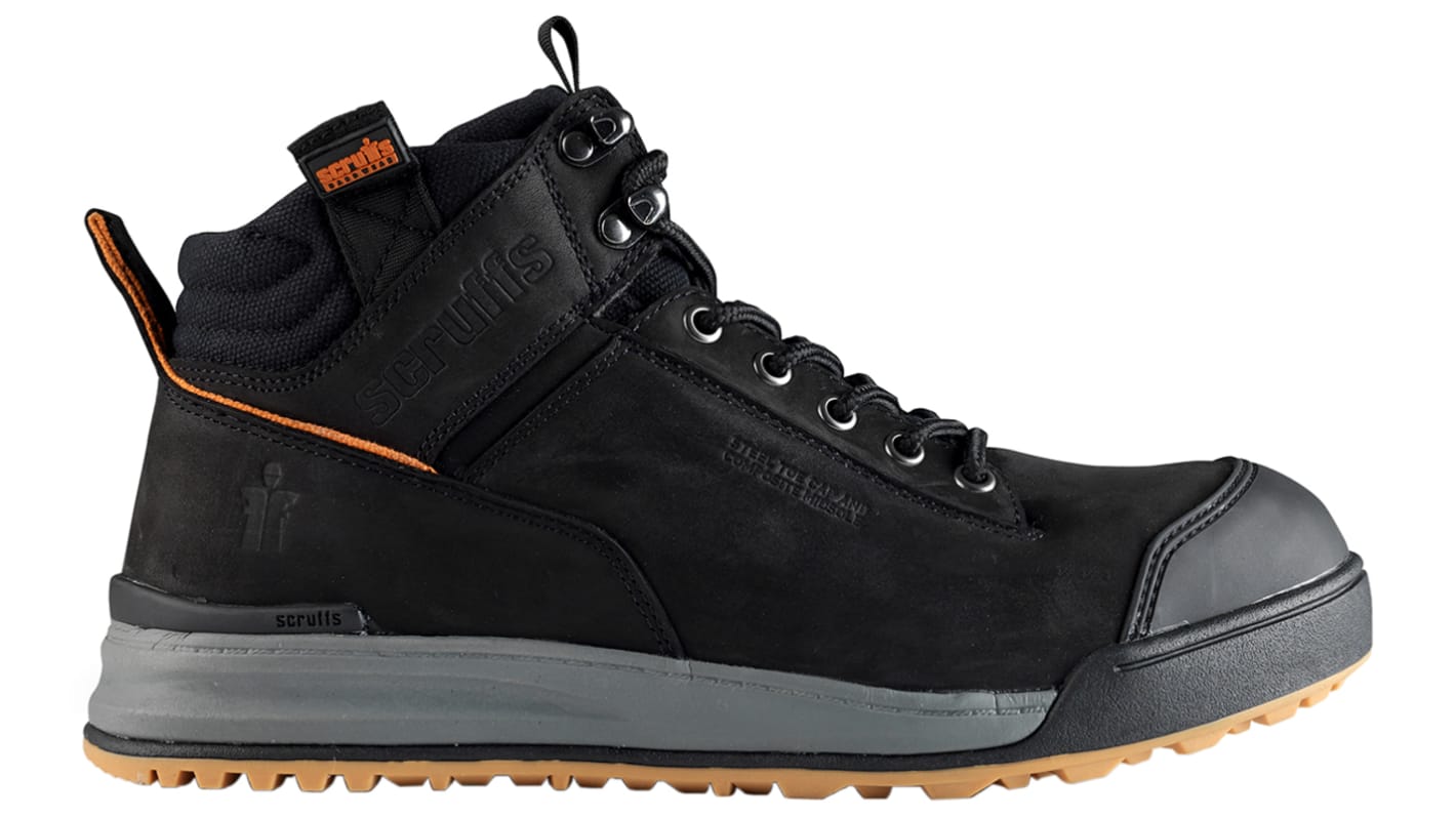 Bottes de sécurité Scruffs Switchback, Homme, T 41, Noir, S3, SRA, antistatiques