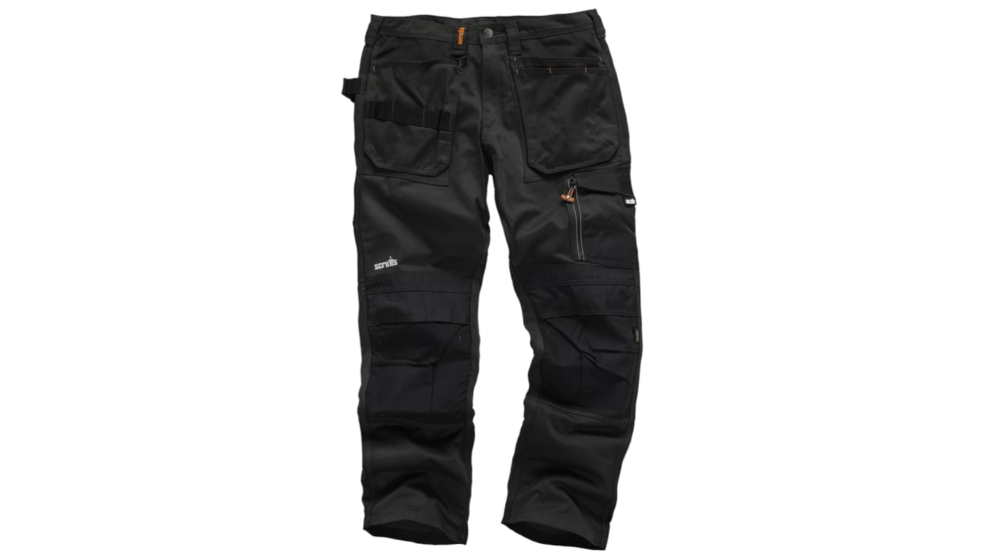 Pantalon de travail Scruffs 3D Trade Homme, Gris