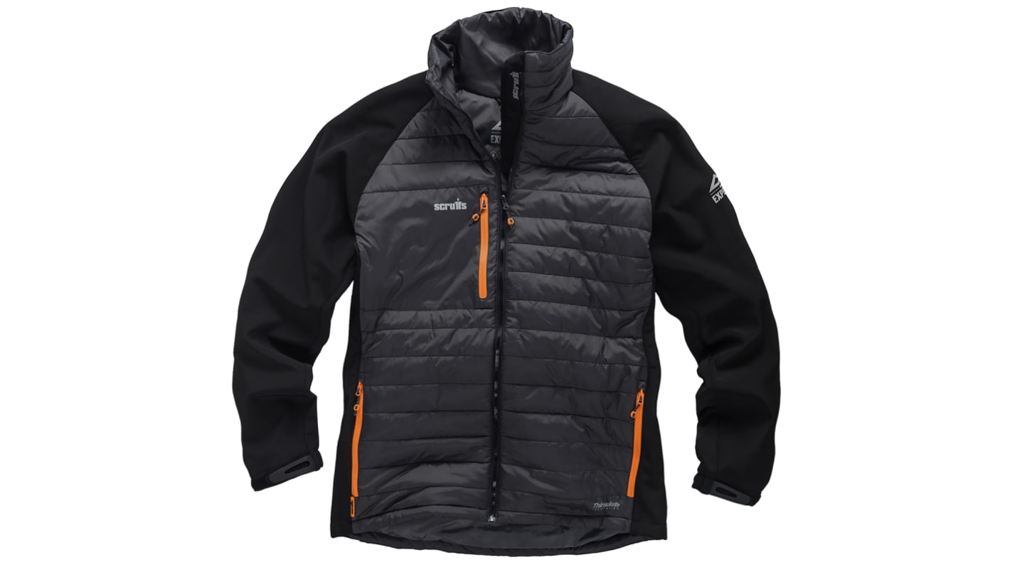 Scruffs Expedition Black/Grey, Thermal Insulation Work Jacket, M