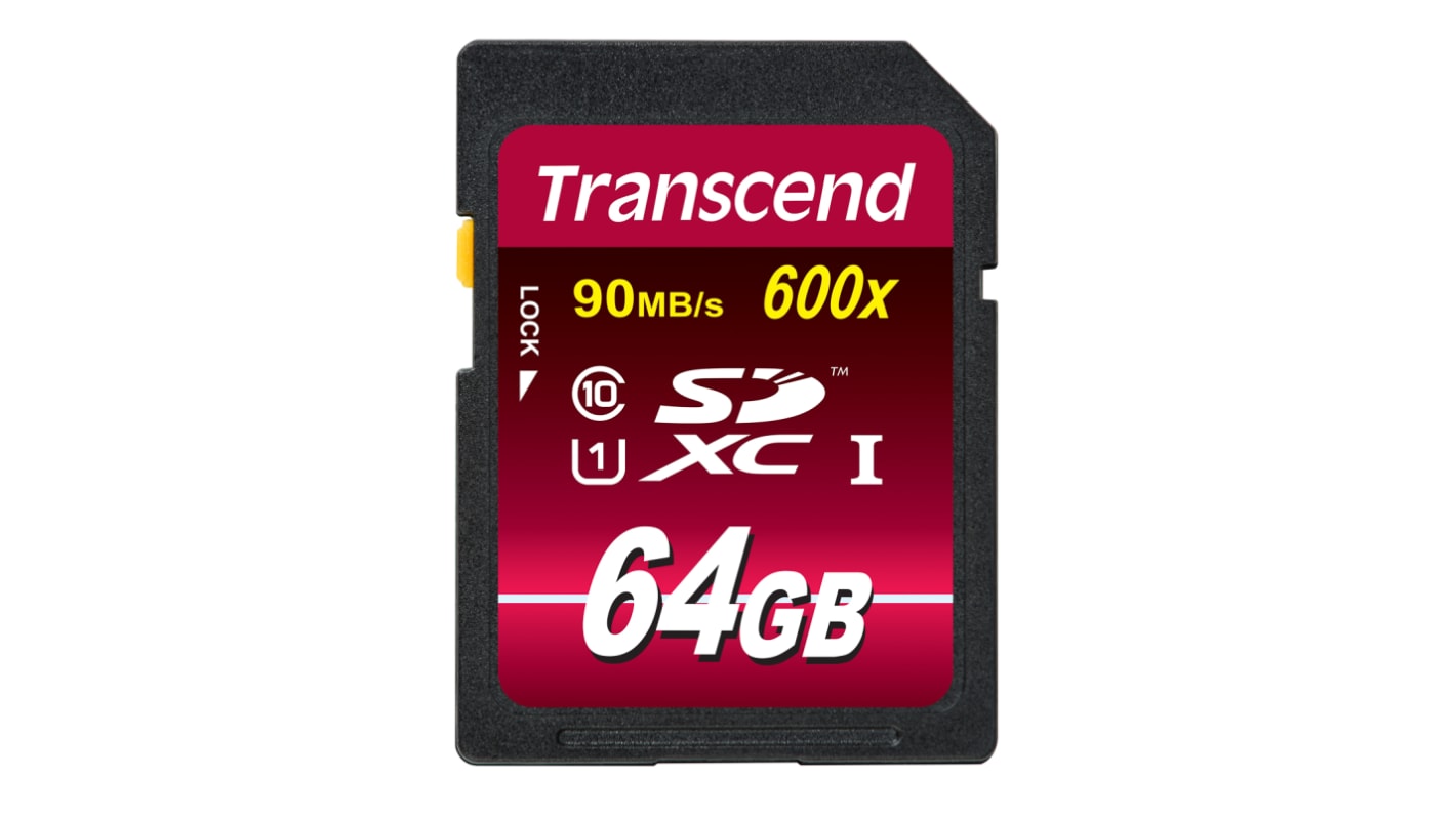 Carte SD Transcend 64 Go SDXC