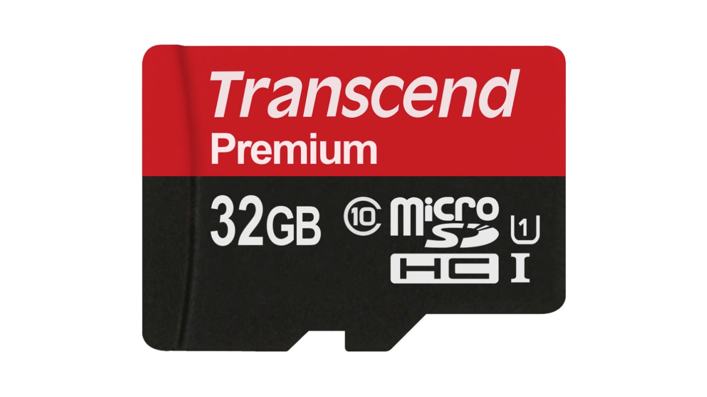 TS32GUSDU1 Transcend 32 GB MicroSDHC Micro SD Card, Class 10, UHS1