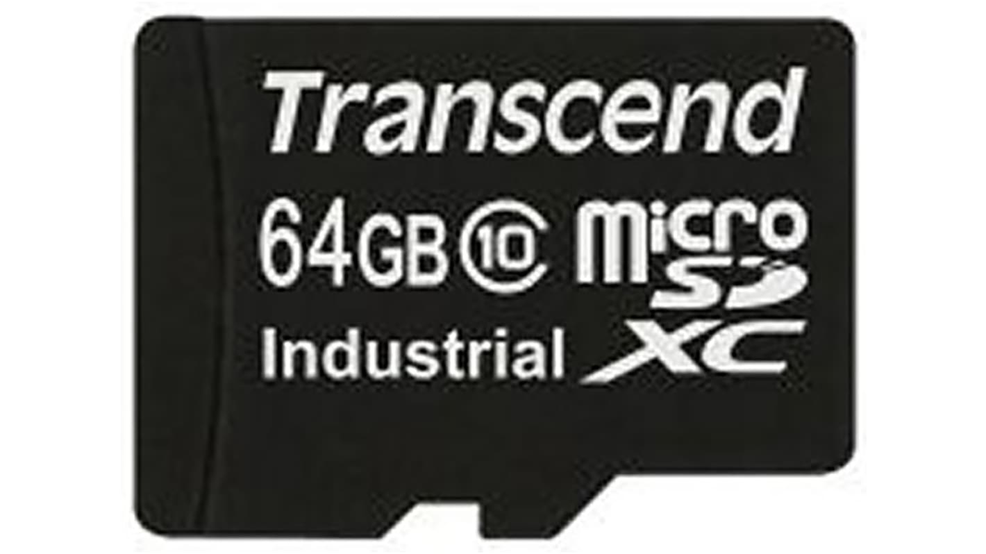 Transcend マイクロ SDMicroSDXC,容量：64 GB MLCTS64GUSDC10I