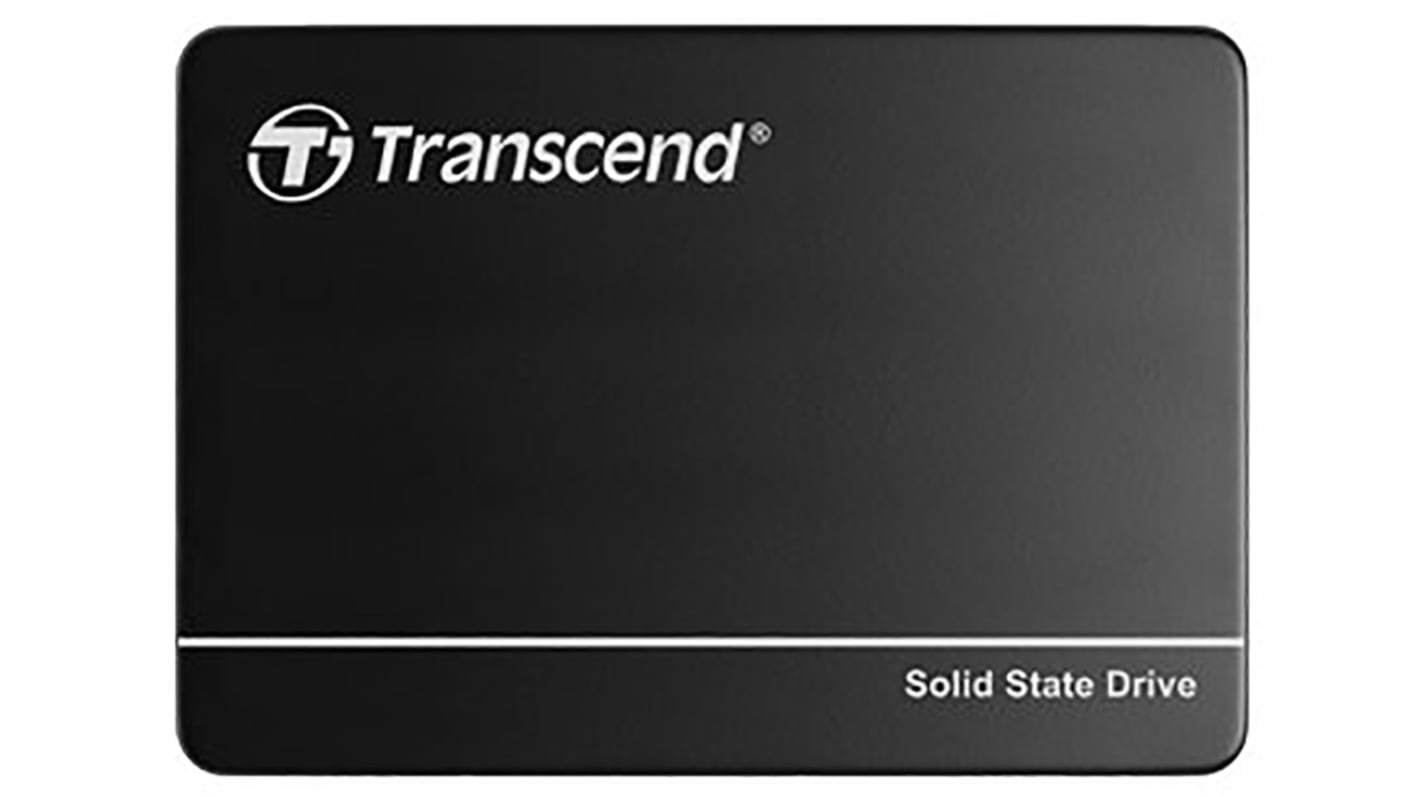 Transcend SSD420, 2,5 Zoll Intern HDD-Festplatte SATA III Industrieausführung, MLC, 64 GB, SSD