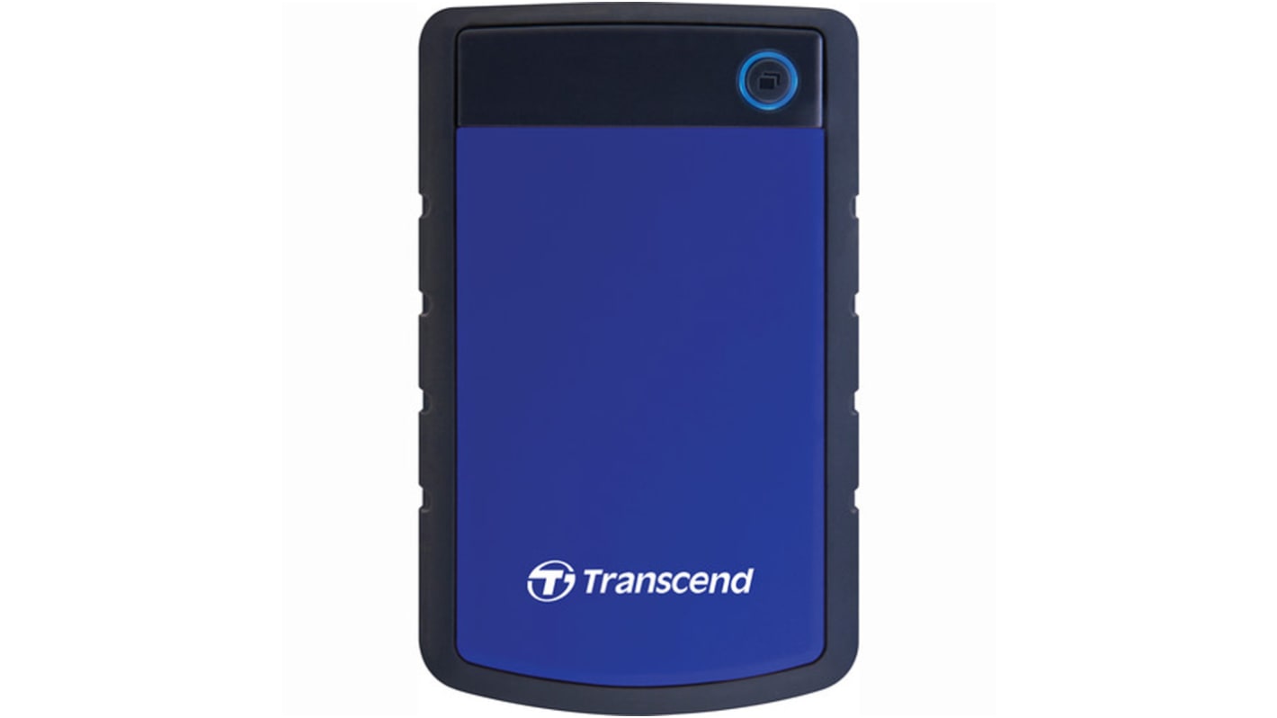 Unidad de disco duro portátil externo Transcend de 1 TB