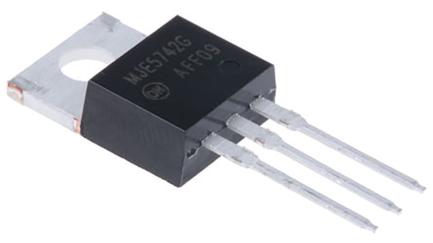 onsemi NPN Darlington-Transistor 400 V 8 A HFE:50, TO-220 3-Pin Einfach