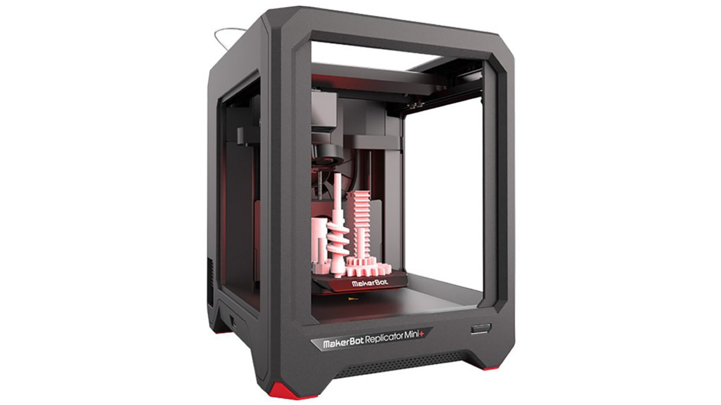 MakerBot 10 x 10 x 12.5cm USB, Wi-Fi 29.5 x 31 x 38.1cm 1.75mm MP07925EU Kompaktowy replikator Mini+ Tak 1 Typ C –