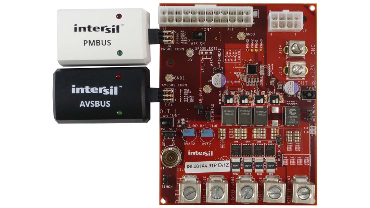 Renesas Electronics ISL68134 Evaluierungsplatine Mehrphasiger Controller